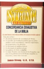 libro Concordancia Exhaustiva de la Biblia Strong