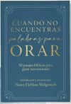 Cuando no encuentras palabras para orar