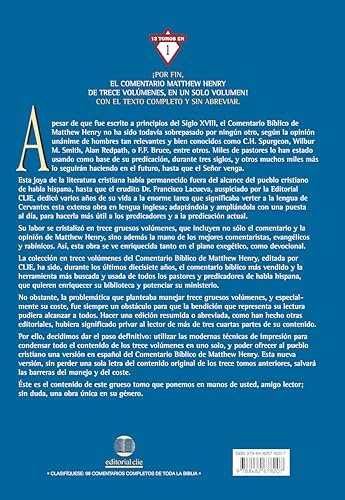 Comentario Bíblico Matthew Henry: Obra completa sin abreviar - 13 tomos en 1 - Imagen 2