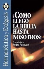 Cómo llegó la Biblia hasta nosotros (Hermenéutica Y Exégesis/ Hermeneutics and Exegesis)