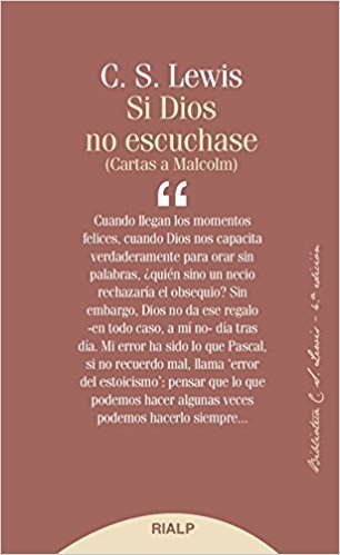 Si Dios no escuchase: Cartas a Malcom